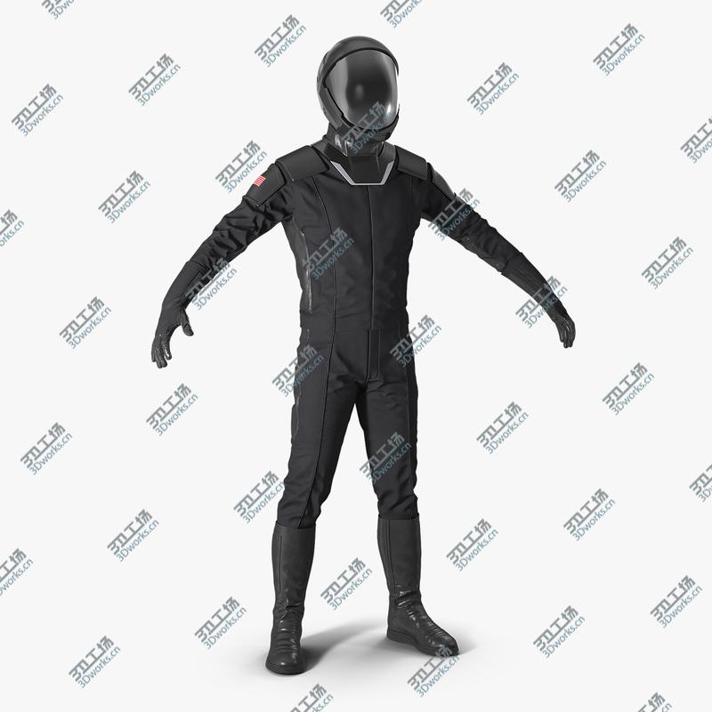 images/goods_img/202104094/Sci Fi Astronaut Suit Black 3D Model 3D model/1.jpg